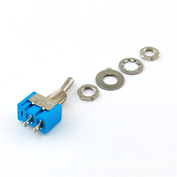 MTS-101 Toggle Switch 6 MM 2 Pins 2 Positions Toggle Switch