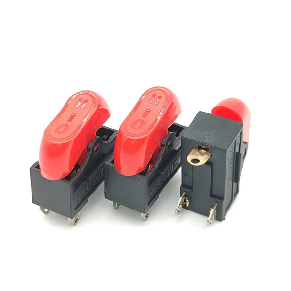 Hair Dryer Switch 3 Pins Three Gear Speed Rocker Toggle Switch 10A 250V
