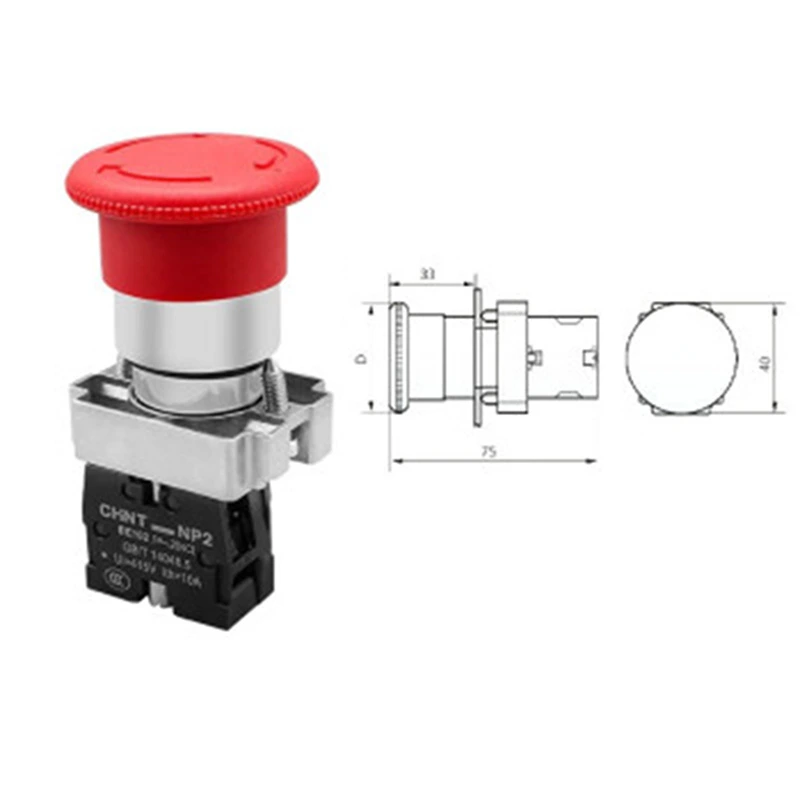 Emergency Stop Switch NP2-BS542